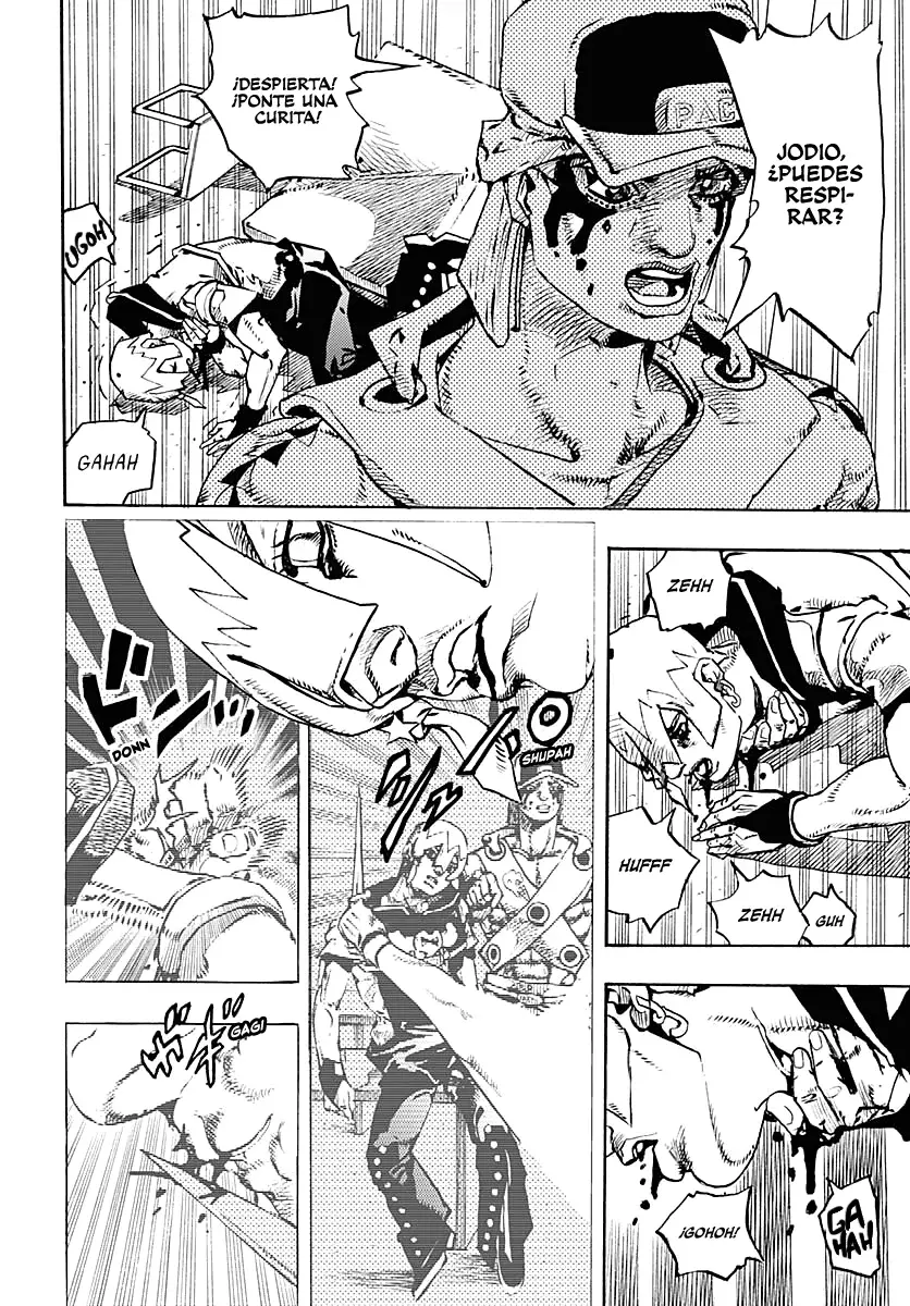 JoJo's Bizarre Adventure Parte 9: The JoJoLands Capitulo 10: Kailua Kona - Esperando la hora del vuelo, Parte 2 página 19