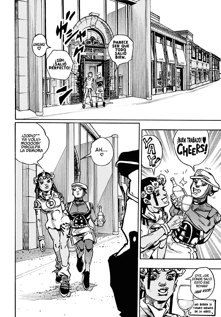 JoJo's Bizarre Adventure Parte 9: The JoJoLands Capitulo 10: Kailua Kona - Esperando la hora del vuelo, Parte 2 página 21