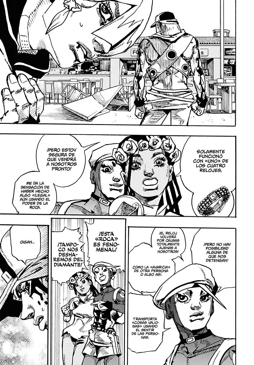 JoJo's Bizarre Adventure Parte 9: The JoJoLands Capitulo 10: Kailua Kona - Esperando la hora del vuelo, Parte 2 página 22