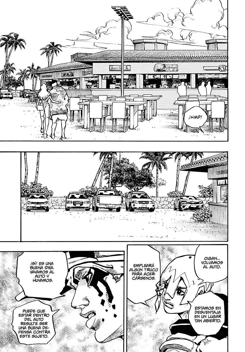 JoJo's Bizarre Adventure Parte 9: The JoJoLands Capitulo 10: Kailua Kona - Esperando la hora del vuelo, Parte 2 página 26