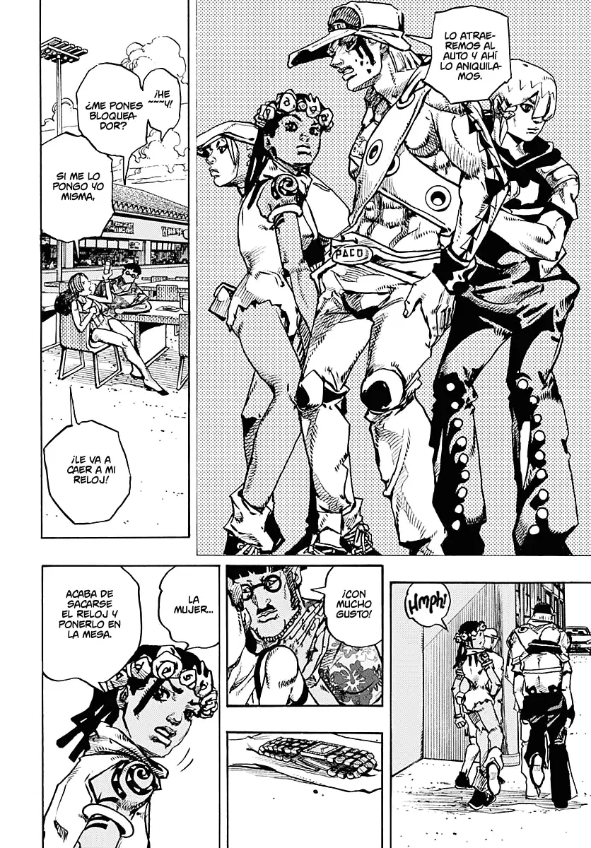 JoJo's Bizarre Adventure Parte 9: The JoJoLands Capitulo 10: Kailua Kona - Esperando la hora del vuelo, Parte 2 página 27