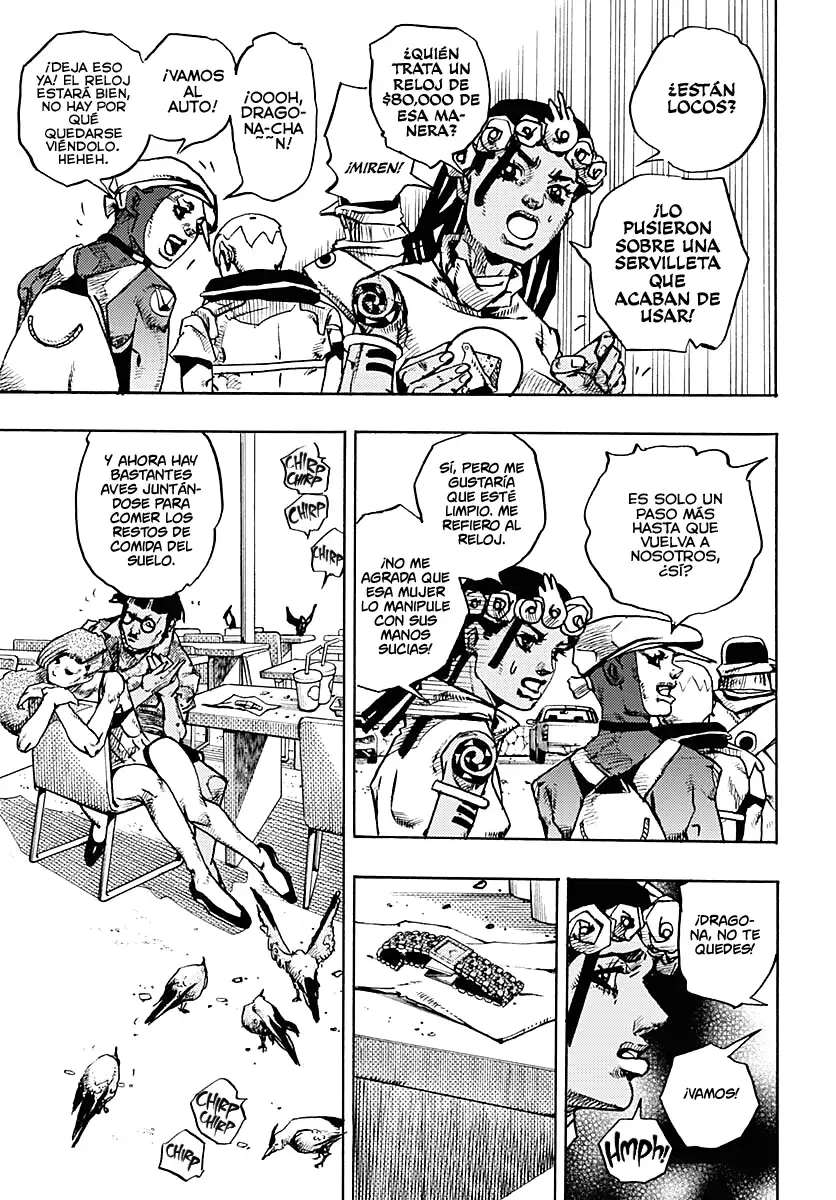 JoJo's Bizarre Adventure Parte 9: The JoJoLands Capitulo 10: Kailua Kona - Esperando la hora del vuelo, Parte 2 página 28