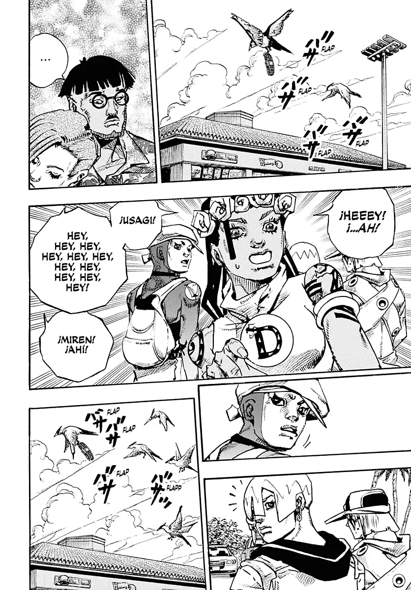 JoJo's Bizarre Adventure Parte 9: The JoJoLands Capitulo 10: Kailua Kona - Esperando la hora del vuelo, Parte 2 página 31