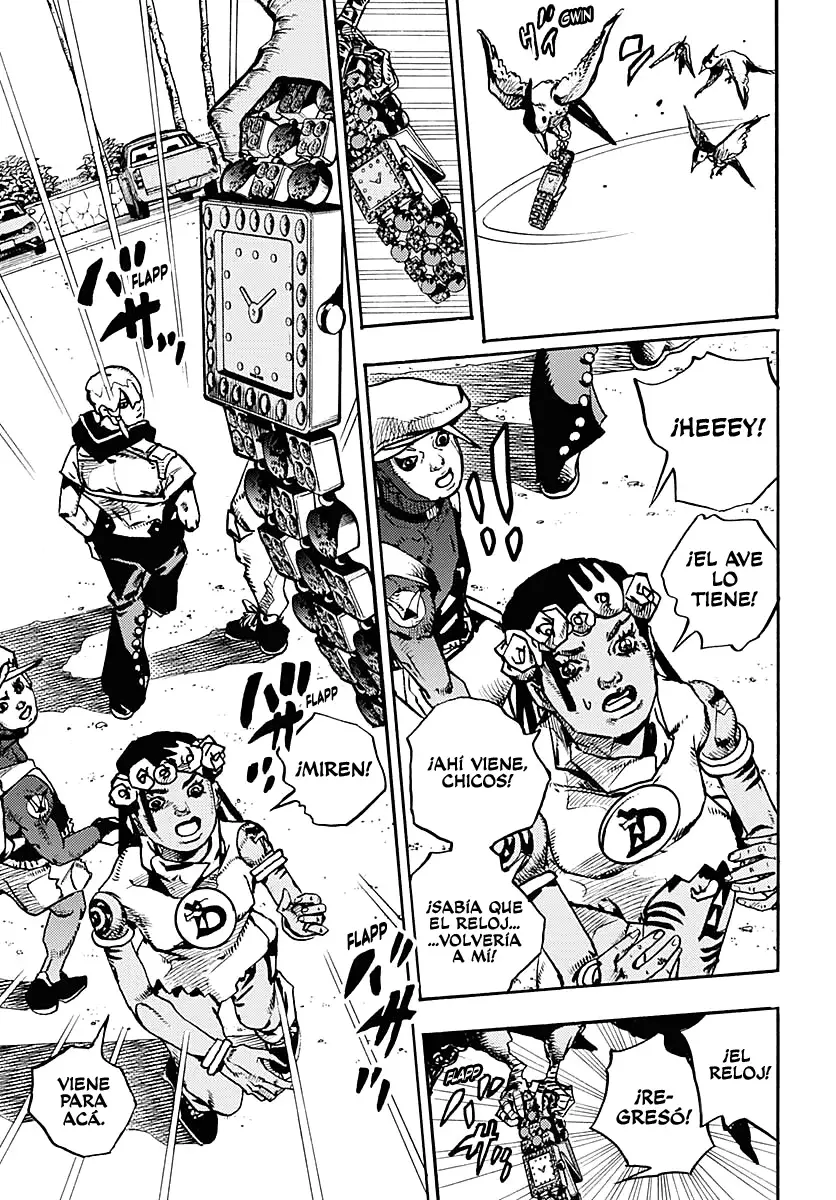 JoJo's Bizarre Adventure Parte 9: The JoJoLands Capitulo 10: Kailua Kona - Esperando la hora del vuelo, Parte 2 página 32