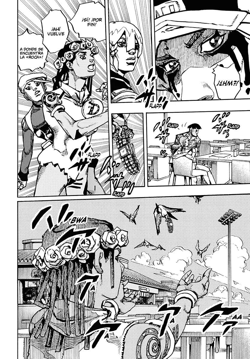 JoJo's Bizarre Adventure Parte 9: The JoJoLands Capitulo 10: Kailua Kona - Esperando la hora del vuelo, Parte 2 página 33