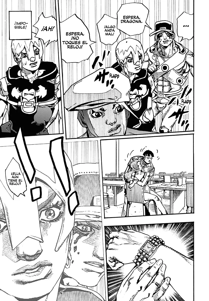 JoJo's Bizarre Adventure Parte 9: The JoJoLands Capitulo 10: Kailua Kona - Esperando la hora del vuelo, Parte 2 página 34
