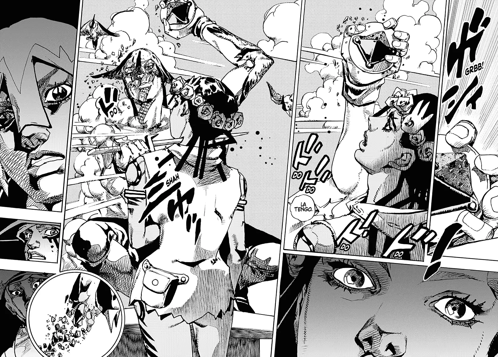JoJo's Bizarre Adventure Parte 9: The JoJoLands Capitulo 10: Kailua Kona - Esperando la hora del vuelo, Parte 2 página 36