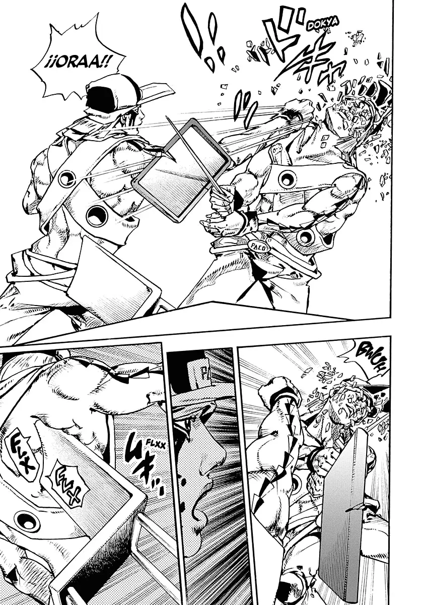 JoJo's Bizarre Adventure Parte 9: The JoJoLands Capitulo 10: Kailua Kona - Esperando la hora del vuelo, Parte 2 página 9