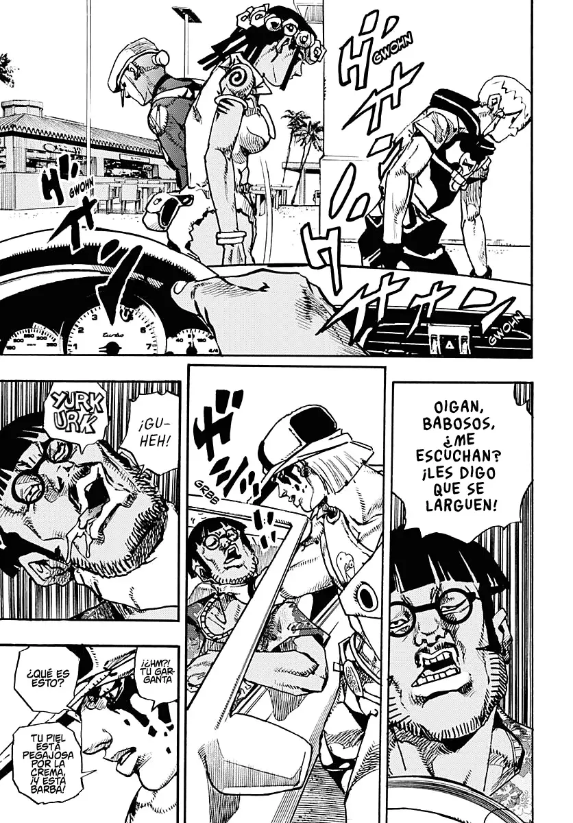 JoJo's Bizarre Adventure Parte 9: The JoJoLands Capitulo 11: Kailua Kona - Esperando la hora del vuelo, Parte 3 página 12