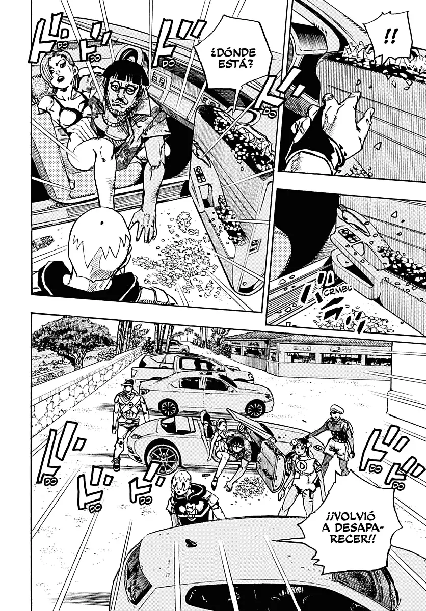 JoJo's Bizarre Adventure Parte 9: The JoJoLands Capitulo 11: Kailua Kona - Esperando la hora del vuelo, Parte 3 página 17