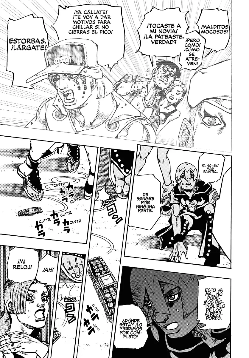 JoJo's Bizarre Adventure Parte 9: The JoJoLands Capitulo 11: Kailua Kona - Esperando la hora del vuelo, Parte 3 página 18