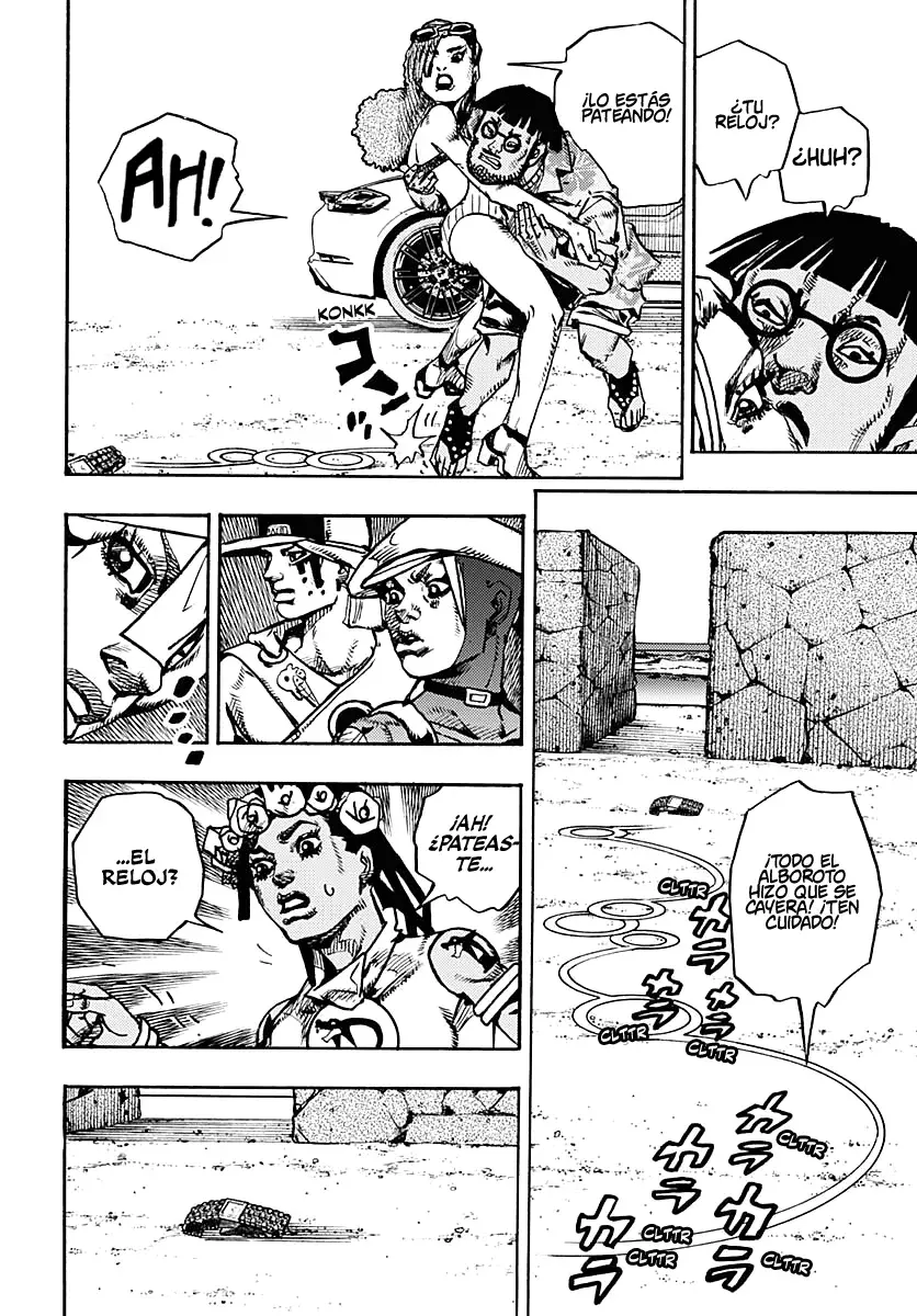 JoJo's Bizarre Adventure Parte 9: The JoJoLands Capitulo 11: Kailua Kona - Esperando la hora del vuelo, Parte 3 página 19