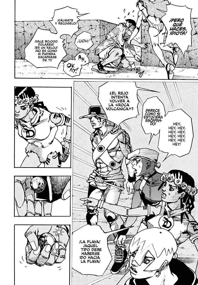 JoJo's Bizarre Adventure Parte 9: The JoJoLands Capitulo 11: Kailua Kona - Esperando la hora del vuelo, Parte 3 página 21