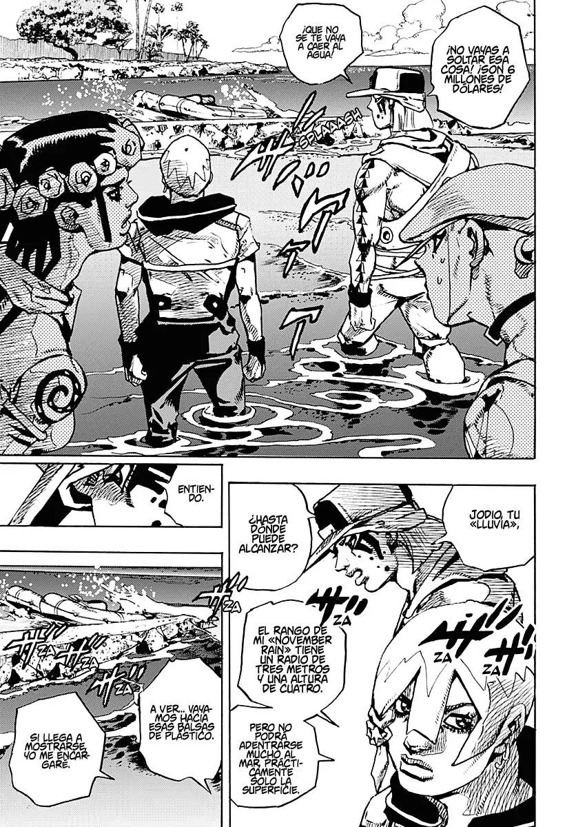 JoJo's Bizarre Adventure Parte 9: The JoJoLands Capitulo 11: Kailua Kona - Esperando la hora del vuelo, Parte 3 página 25