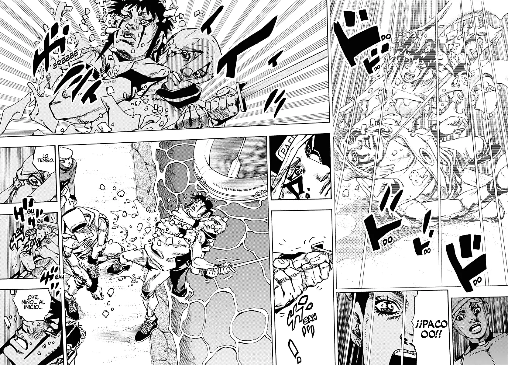 JoJo's Bizarre Adventure Parte 9: The JoJoLands Capitulo 11: Kailua Kona - Esperando la hora del vuelo, Parte 3 página 29