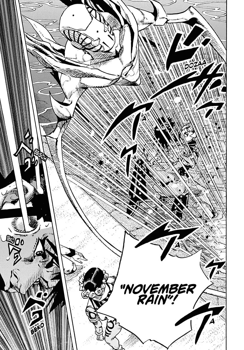 JoJo's Bizarre Adventure Parte 9: The JoJoLands Capitulo 11: Kailua Kona - Esperando la hora del vuelo, Parte 3 página 31