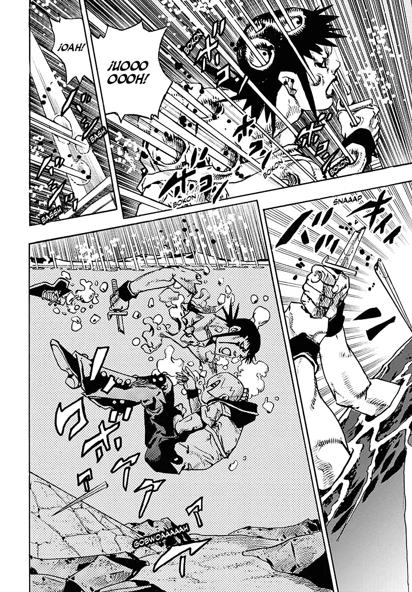 JoJo's Bizarre Adventure Parte 9: The JoJoLands Capitulo 11: Kailua Kona - Esperando la hora del vuelo, Parte 3 página 32