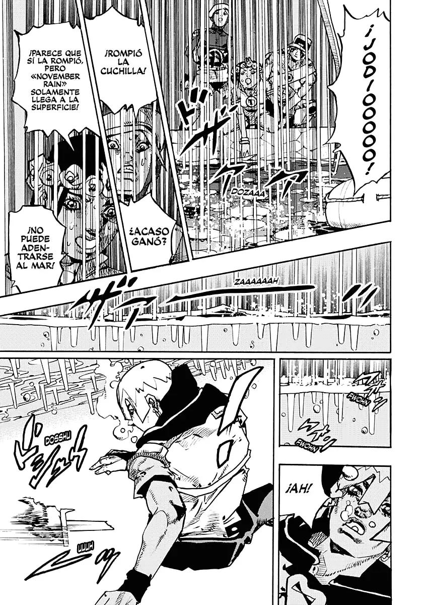 JoJo's Bizarre Adventure Parte 9: The JoJoLands Capitulo 11: Kailua Kona - Esperando la hora del vuelo, Parte 3 página 33