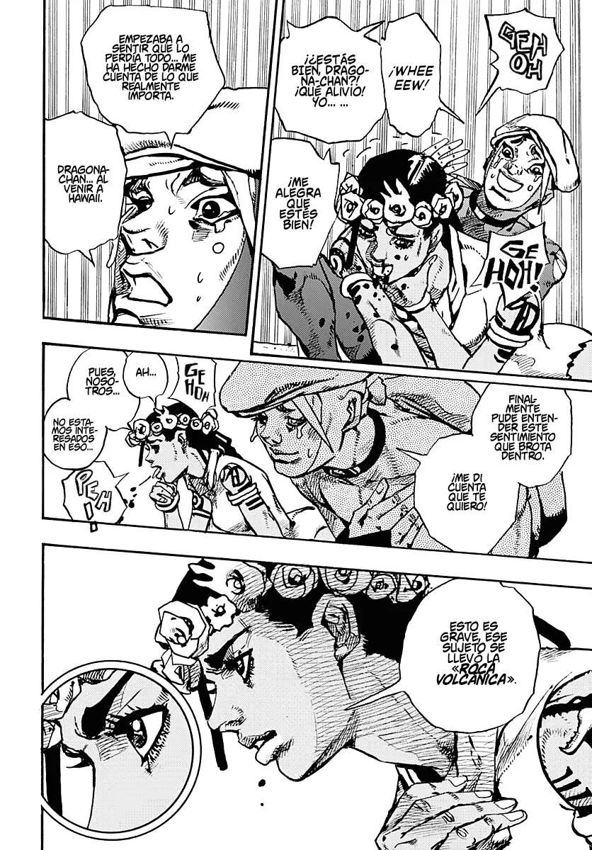 JoJo's Bizarre Adventure Parte 9: The JoJoLands Capitulo 11: Kailua Kona - Esperando la hora del vuelo, Parte 3 página 5