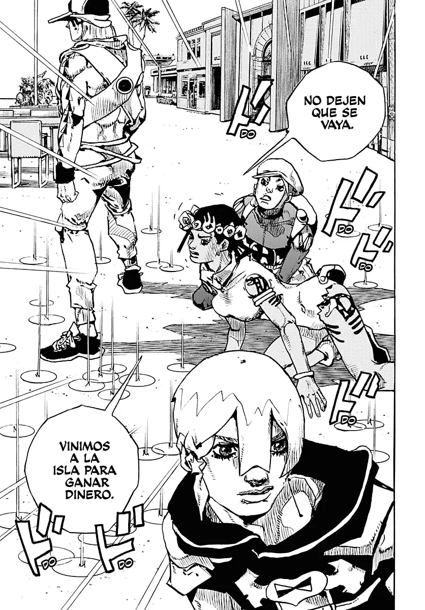 JoJo's Bizarre Adventure Parte 9: The JoJoLands Capitulo 11: Kailua Kona - Esperando la hora del vuelo, Parte 3 página 6