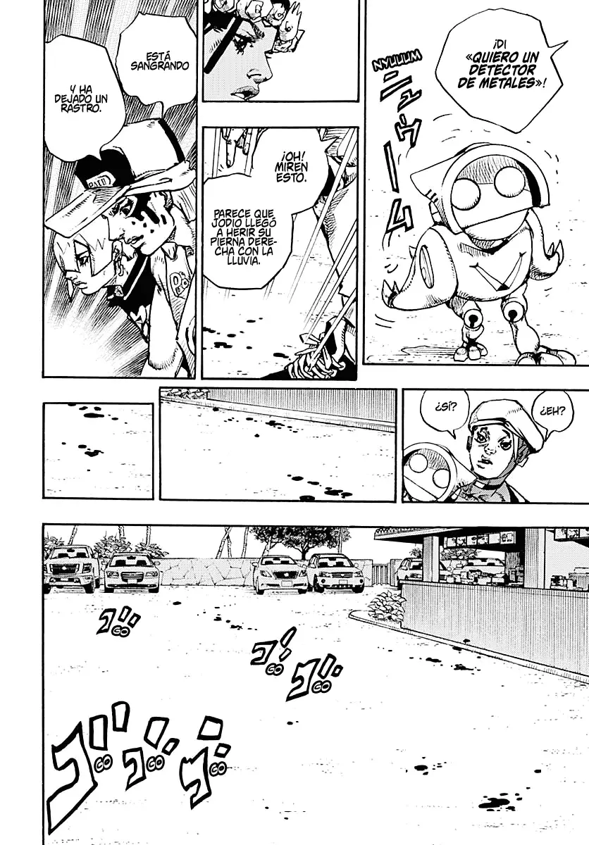 JoJo's Bizarre Adventure Parte 9: The JoJoLands Capitulo 11: Kailua Kona - Esperando la hora del vuelo, Parte 3 página 8