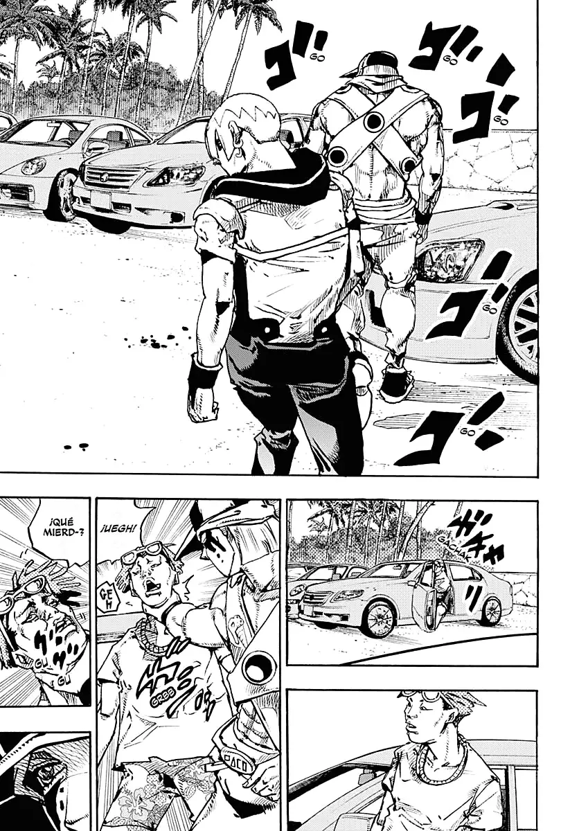 JoJo's Bizarre Adventure Parte 9: The JoJoLands Capitulo 11: Kailua Kona - Esperando la hora del vuelo, Parte 3 página 9