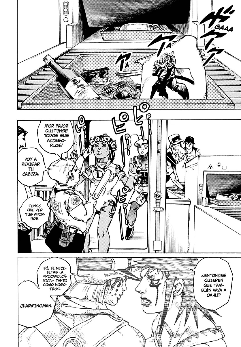 JoJo's Bizarre Adventure Parte 9: The JoJoLands Capitulo 12: Charming Man página 18