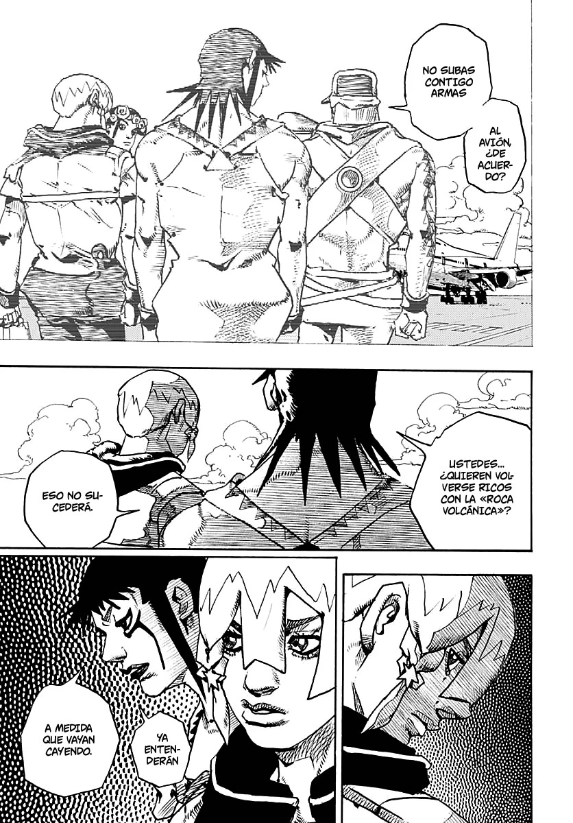 JoJo's Bizarre Adventure Parte 9: The JoJoLands Capitulo 12: Charming Man página 19