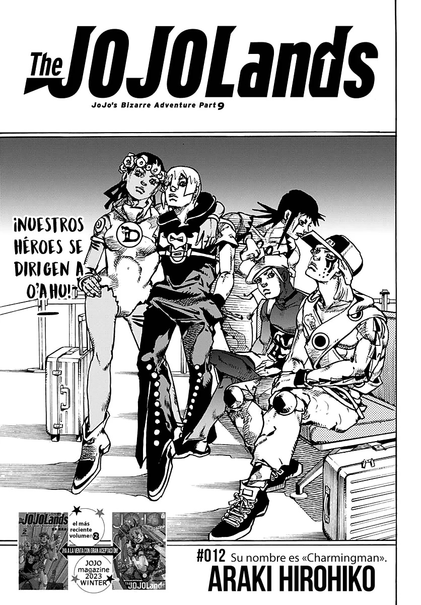 JoJo's Bizarre Adventure Parte 9: The JoJoLands Capitulo 12: Charming Man página 2