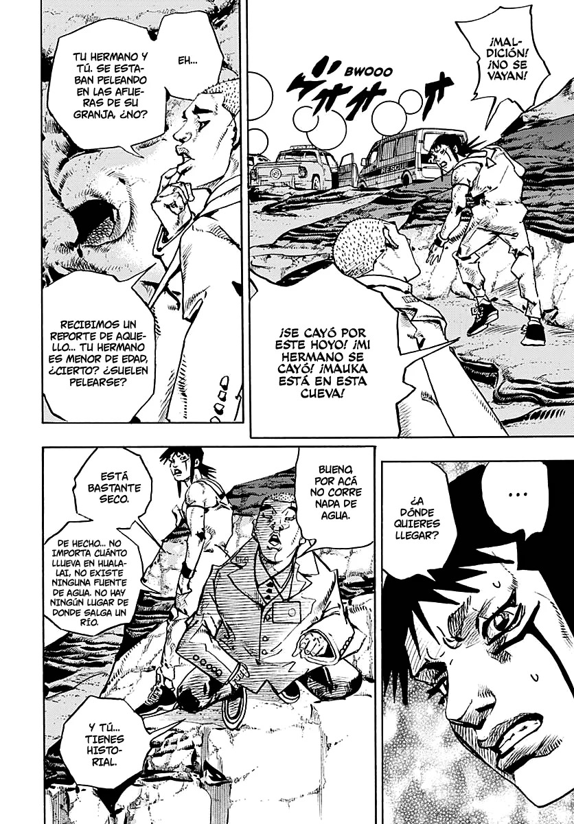 JoJo's Bizarre Adventure Parte 9: The JoJoLands Capitulo 12: Charming Man página 22