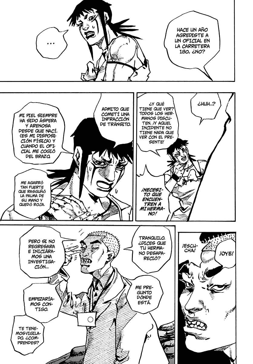 JoJo's Bizarre Adventure Parte 9: The JoJoLands Capitulo 12: Charming Man página 23