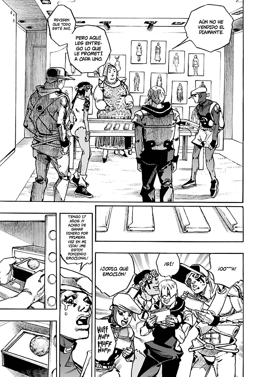 JoJo's Bizarre Adventure Parte 9: The JoJoLands Capitulo 12: Charming Man página 31