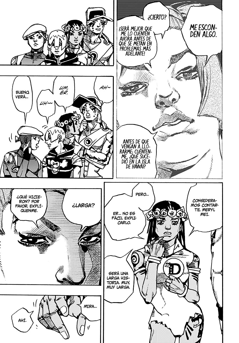 JoJo's Bizarre Adventure Parte 9: The JoJoLands Capitulo 12: Charming Man página 33