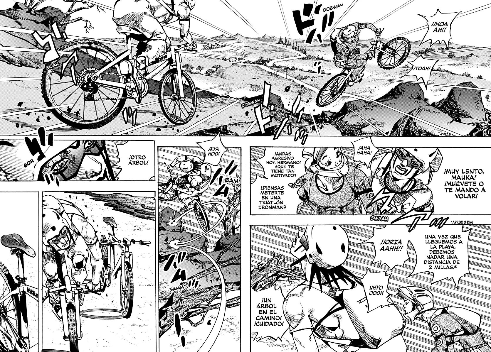 JoJo's Bizarre Adventure Parte 9: The JoJoLands Capitulo 12: Charming Man página 5