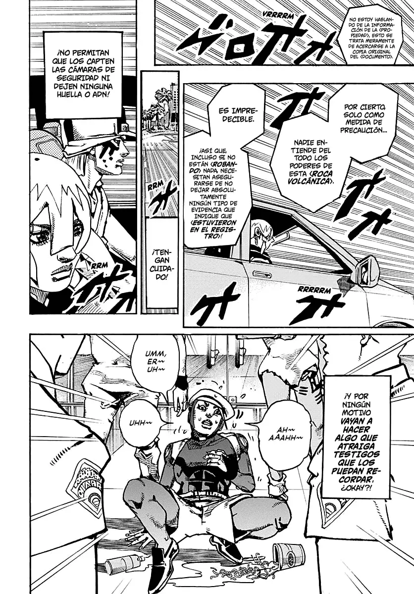 JoJo's Bizarre Adventure Parte 9: The JoJoLands Capitulo 14: Voy a por esos cincuenta mil millones de dólares, Parte 1 página 16