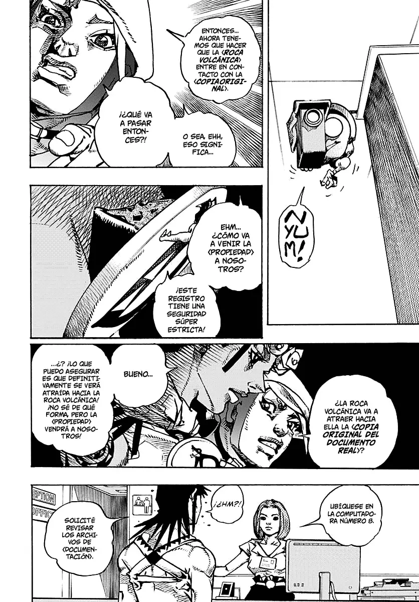 JoJo's Bizarre Adventure Parte 9: The JoJoLands Capitulo 14: Voy a por esos cincuenta mil millones de dólares, Parte 1 página 22