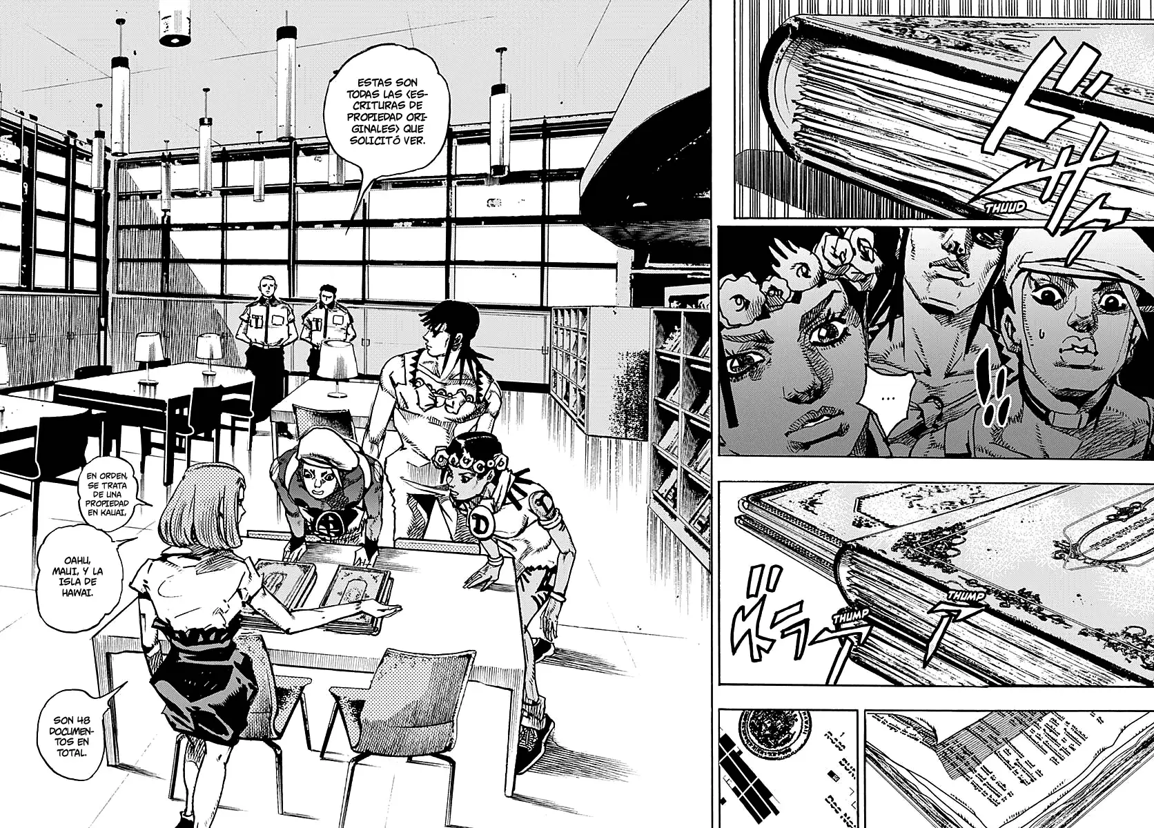 JoJo's Bizarre Adventure Parte 9: The JoJoLands Capitulo 14: Voy a por esos cincuenta mil millones de dólares, Parte 1 página 24