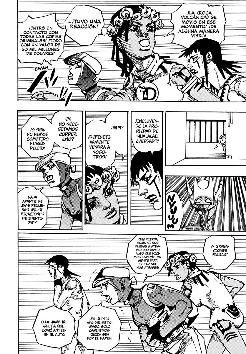 JoJo's Bizarre Adventure Parte 9: The JoJoLands Capitulo 14: Voy a por esos cincuenta mil millones de dólares, Parte 1 página 30