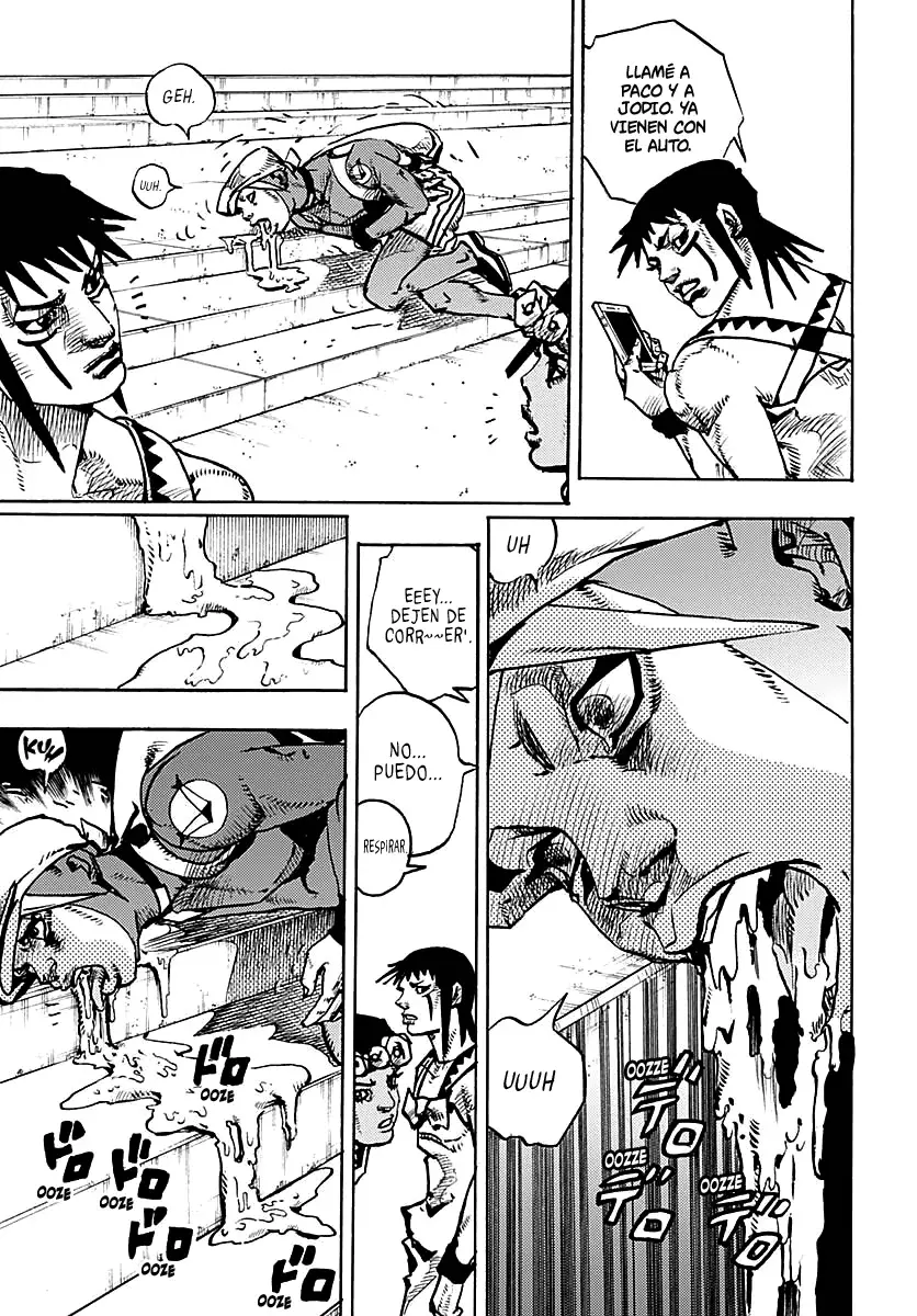 JoJo's Bizarre Adventure Parte 9: The JoJoLands Capitulo 14: Voy a por esos cincuenta mil millones de dólares, Parte 1 página 31