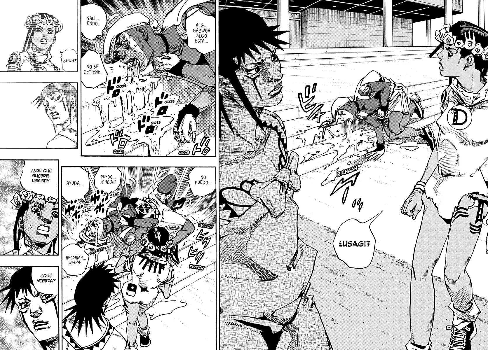 JoJo's Bizarre Adventure Parte 9: The JoJoLands Capitulo 14: Voy a por esos cincuenta mil millones de dólares, Parte 1 página 32
