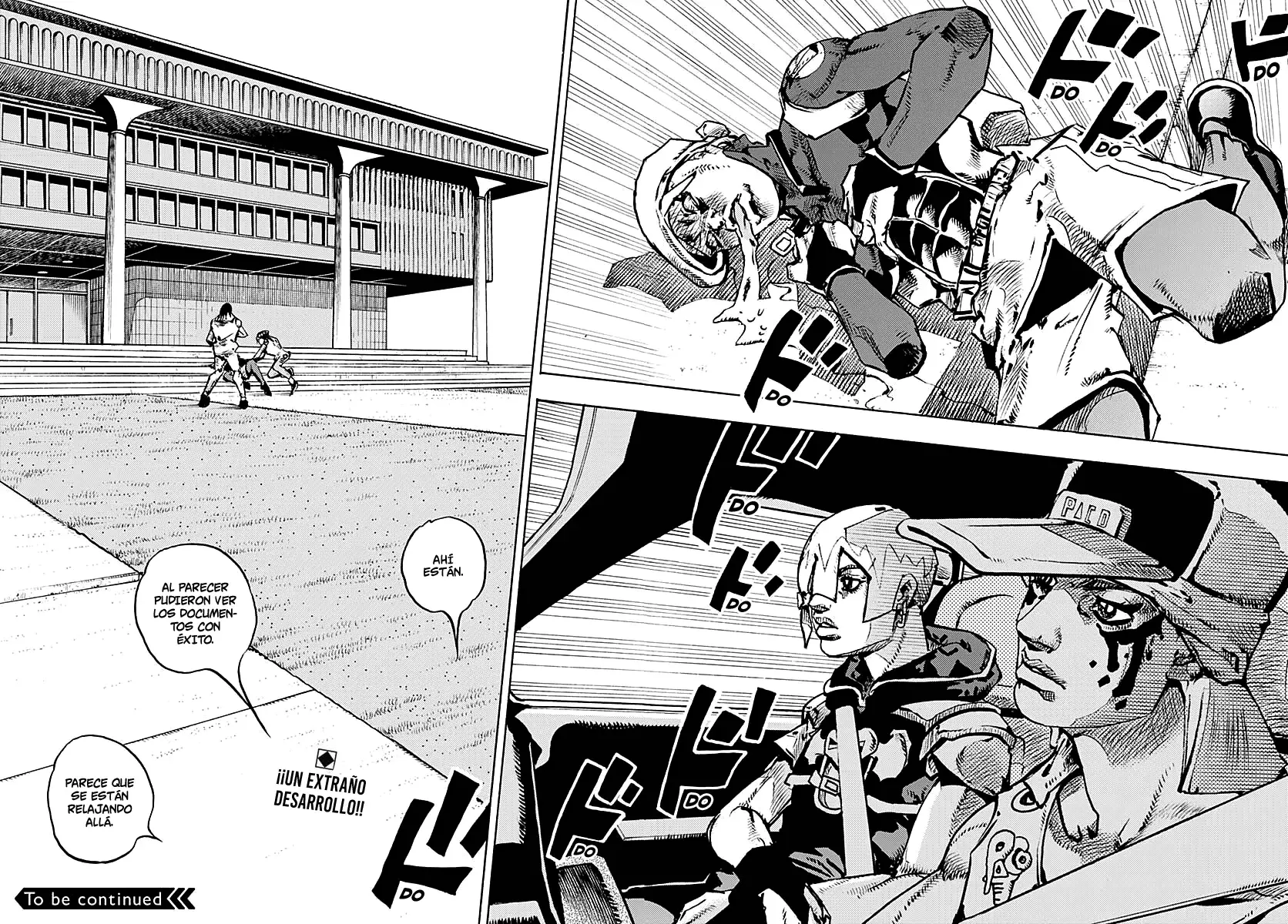 JoJo's Bizarre Adventure Parte 9: The JoJoLands Capitulo 14: Voy a por esos cincuenta mil millones de dólares, Parte 1 página 36