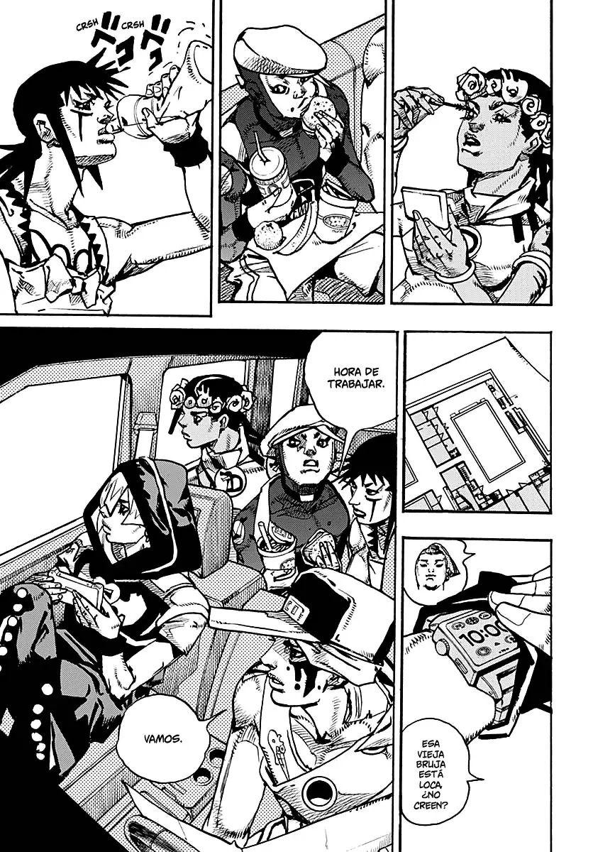 JoJo's Bizarre Adventure Parte 9: The JoJoLands Capitulo 14: Voy a por esos cincuenta mil millones de dólares, Parte 1 página 5