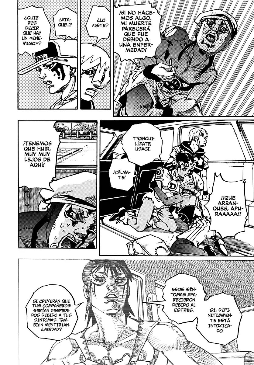 JoJo's Bizarre Adventure Parte 9: The JoJoLands Capitulo 15: Voy a por esos cincuenta mil millones de dólares, Parte 2 página 13