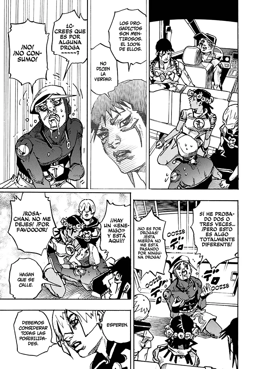 JoJo's Bizarre Adventure Parte 9: The JoJoLands Capitulo 15: Voy a por esos cincuenta mil millones de dólares, Parte 2 página 14