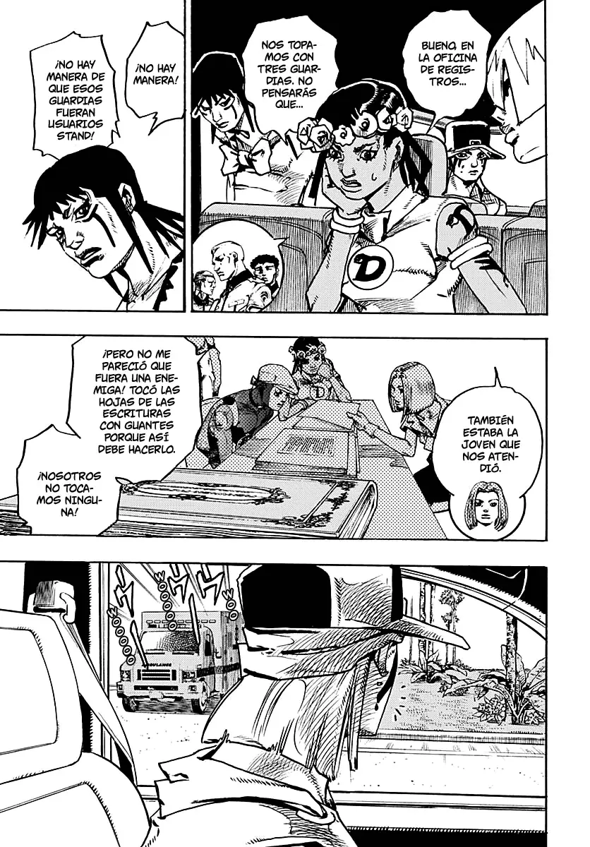 JoJo's Bizarre Adventure Parte 9: The JoJoLands Capitulo 15: Voy a por esos cincuenta mil millones de dólares, Parte 2 página 16