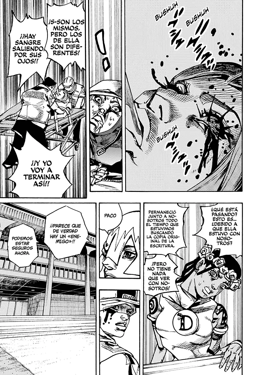 JoJo's Bizarre Adventure Parte 9: The JoJoLands Capitulo 15: Voy a por esos cincuenta mil millones de dólares, Parte 2 página 20