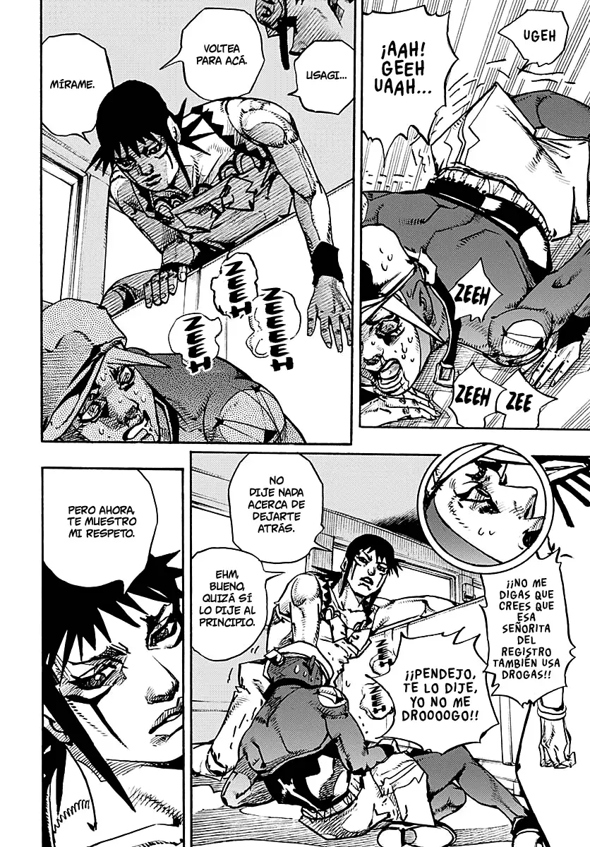 JoJo's Bizarre Adventure Parte 9: The JoJoLands Capitulo 15: Voy a por esos cincuenta mil millones de dólares, Parte 2 página 22