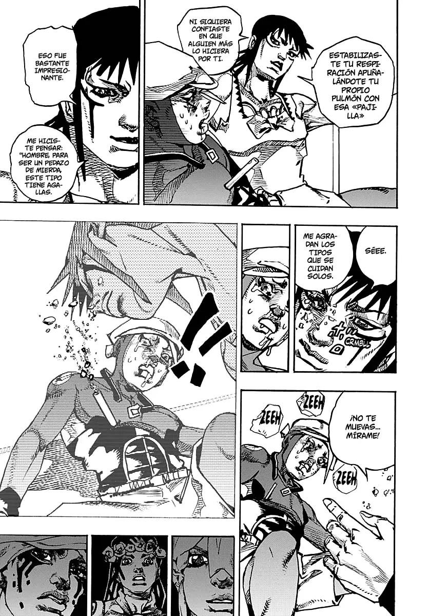 JoJo's Bizarre Adventure Parte 9: The JoJoLands Capitulo 15: Voy a por esos cincuenta mil millones de dólares, Parte 2 página 23