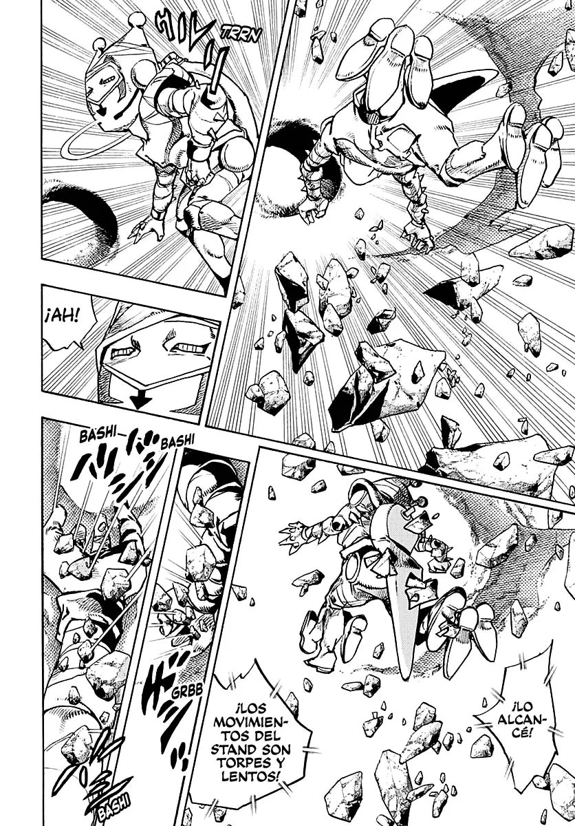 JoJo's Bizarre Adventure Parte 9: The JoJoLands Capitulo 15: Voy a por esos cincuenta mil millones de dólares, Parte 2 página 28
