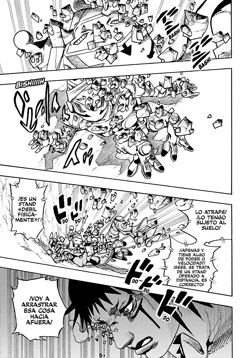 JoJo's Bizarre Adventure Parte 9: The JoJoLands Capitulo 15: Voy a por esos cincuenta mil millones de dólares, Parte 2 página 29
